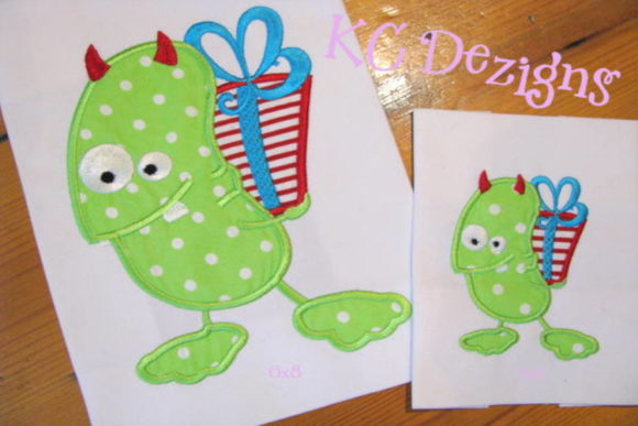 Christmas Monster 01: A Playful Addition to Your Holiday Collection