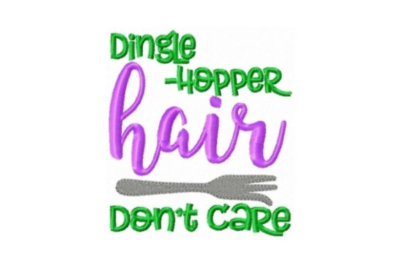 Cute and Joyful Dingle Hopper Hair Don't Care
