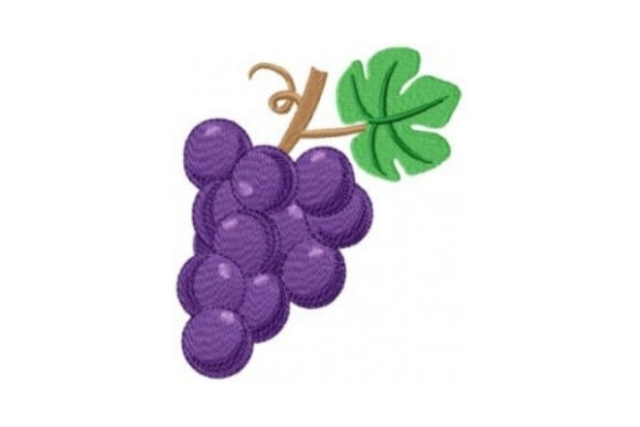 Grape Cluster: A Perfect Touch for Wine-Themed Apparel