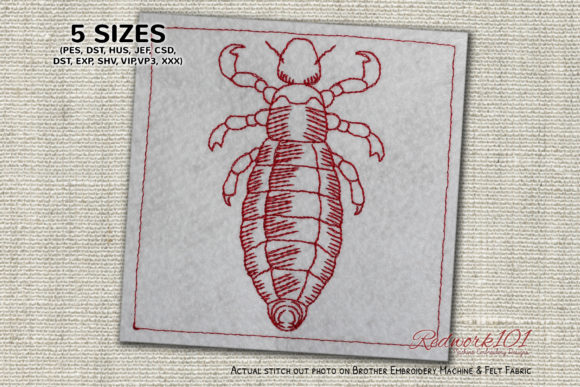 Louse Redwork: A Unique Embroidery Design