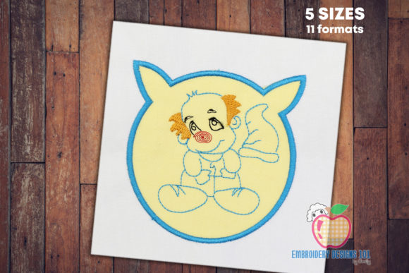 Review: Baby and Small Clown Applique Pattern