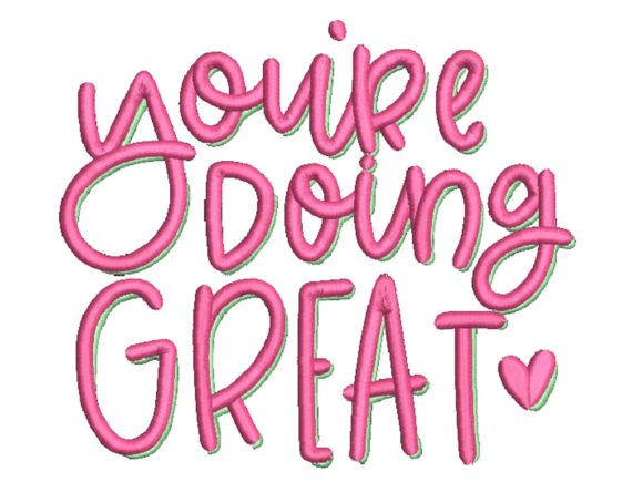 You're Doing Great: A Perfect Boost for Craft Fair Sales
